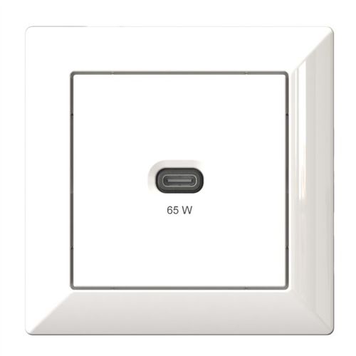 Розетка USB - T65.00 : 6560x0001 - Bodo Ehmann GmbH - настенная / встраиваемая / современная