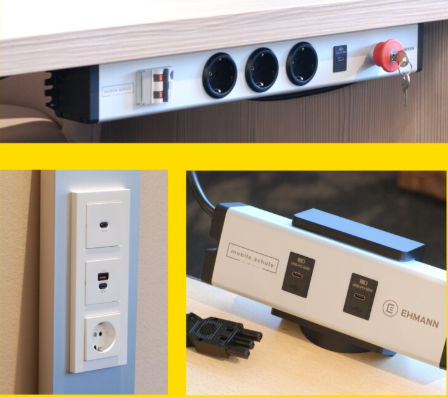 Розетка тока - Bodo Ehmann GmbH - USB / множественная / модульная