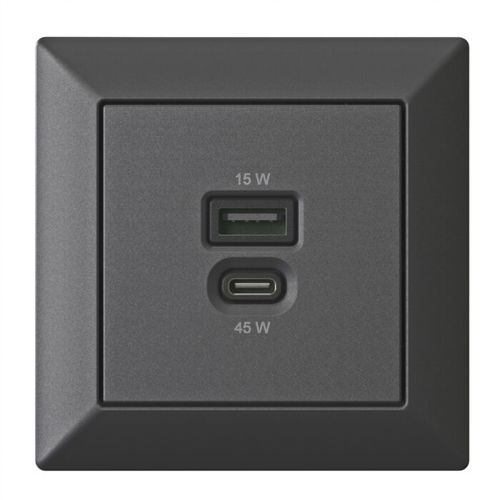 Розетка USB - 6520x0101 - Bodo Ehmann GmbH - настенная / для поверхностного монтажа / современная