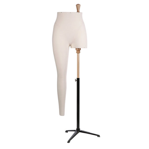 Манекен для шитья женщина - JAMBE PANTALON B520 - STOCKMAN - абстрактный / белый / для профессионального использования