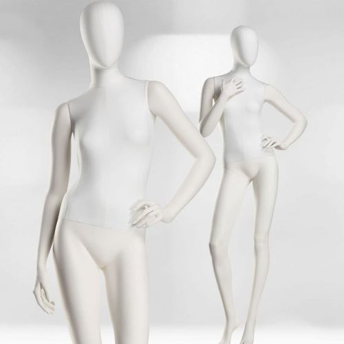 Выставочный манекен женщина - 56 COUTURE - WINDOW FRANCE - режим / из ткани / сидячий