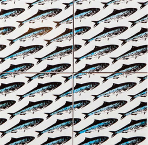Плитка из керамики - SARDINES - Bussoga - эмалевая / набивная / для интерьера
