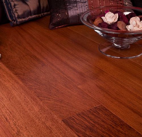 Паркет из массивной доски - CUMARU ROUGE - Tropical woods - из экзотических пород дерева / покрытый лаком / глянцевый