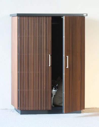 Садовый буфет - CUPBOARD - CUBIC OUTDOOR LIVING - высокий / современный / из дерева