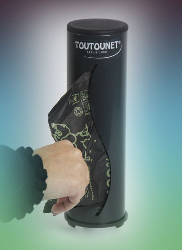 Настенный дозатор для собачьих отходов - TOUTOUNET&reg; S - SEPRA - для общественных мест / из алюминия / 200 пакетов