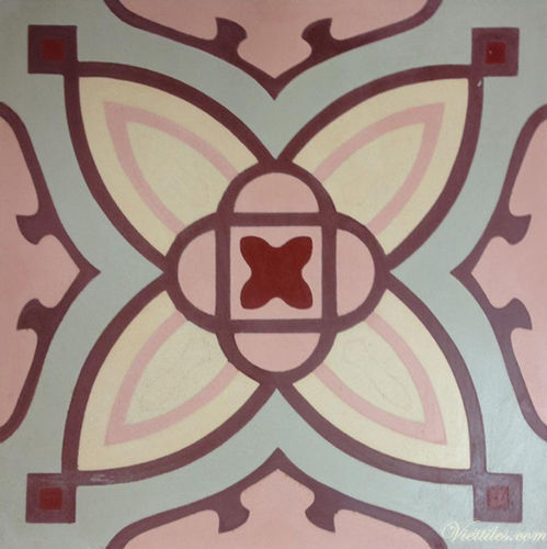 Матовая жесткая плита - V20-117 - Viet Tiles Corporation - для интерьера / напольная / настенная