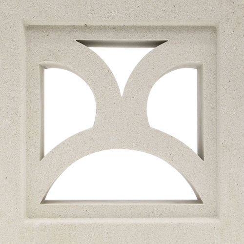 Полый бетонный блок - VCB-010 SUNRISE - Viet Tiles Corporation - декоративный / перфорированный / для стены