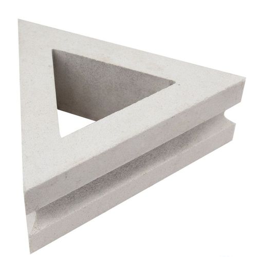 Полый бетонный блок - VCBS-002-1000 TRIANGLE - Viet Tiles Corporation - для ограждения сада / для стены / для перегородок