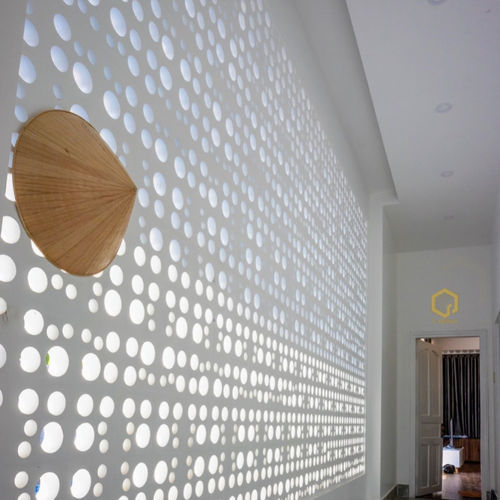 Секционный бетонный блок - VCB-015 SEAFOAM - Viet Tiles Corporation - для стены / для несущей стены