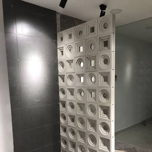 Полый бетонный блок - VCB-029 FIELD 1 - Viet Tiles Corporation - для стены / для перегородок / для подпорной стены
