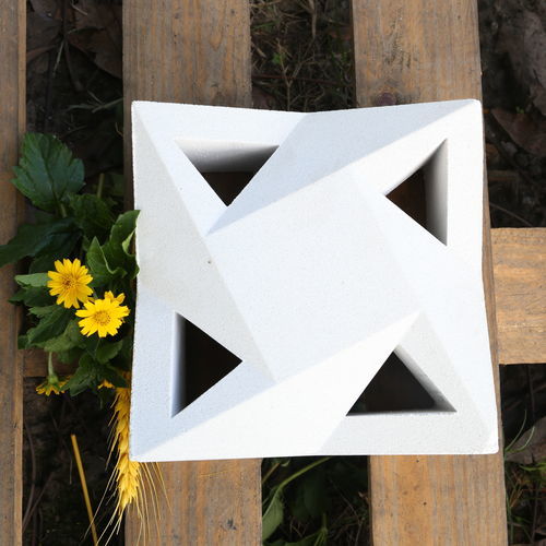 Полый бетонный блок - VCBS - 008 PINWHEEL 1 - Viet Tiles Corporation - облегченный / декоративный / специальный