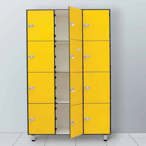 Шкафчик для раздевалки из ламината высокого давления - JLF-L088 - Guangdong Yuhua Building Materials Co.,Ltd. - для школ / для профессионального использования