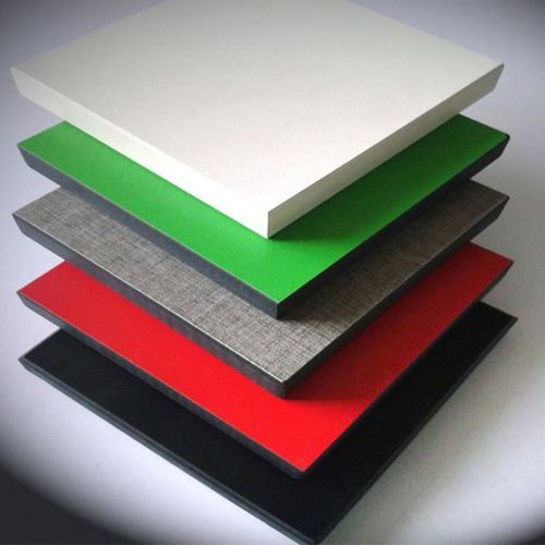 Ламинированная панель из ламината высокого давления - JLF-P-581 - Guangdong Yuhua Building Materials Co.,Ltd. - строительная / для мебели / настенная