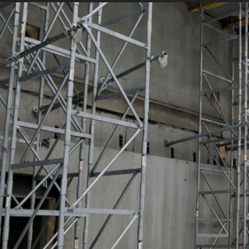 Вышка-тура из стали - STS 100  - GBM BUILDING EQUIPMENTS - с модульной обшивкой / для пола