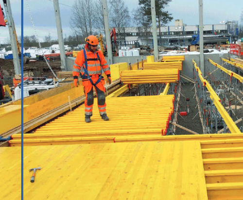 Опалубочная доска из пихты - GBM BUILDING EQUIPMENTS - трехслойная / для защиты / для обшивки