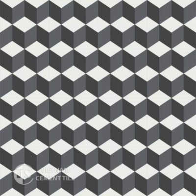 Жесткая плита 3D - CTS 8.1 - Vietnam cement tile corp - для интерьера / для наружного применения / напольная