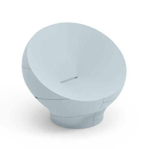 Минималистское кресло - VERA  - Lyxo Design - из полиэтилена / из полиэтилена / для эко-разработки