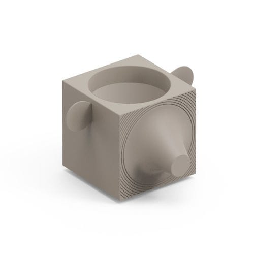 Садовый горшок из полиэтилена - FERA CAPO TRAY - Lyxo Design - отдельностоящий / геометрический / устойчивый к УФ-лучам