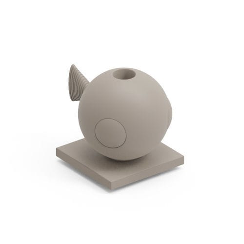 Дизайнерская ваза - FERA FUGU DEEP  - Lyxo Design - из полиэтилена / Сделано в Италии / из долговечных материалов