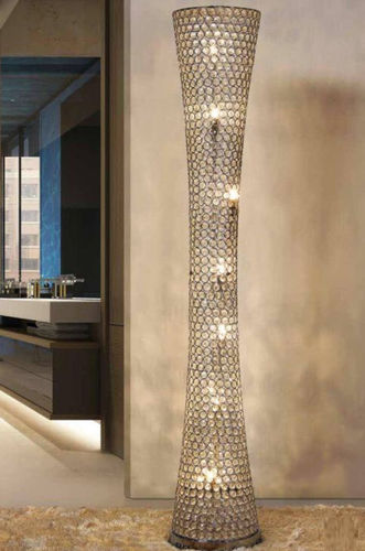 Современная световая колонна - HERA - K-LIGHTING - из металла / LED / галогенная
