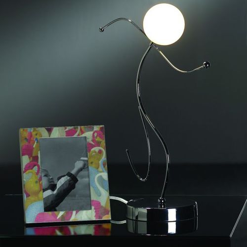 Прикроватная лампа - BONECOS C - K-LIGHTING - из никеля / из стекла / уникальный дизайн
