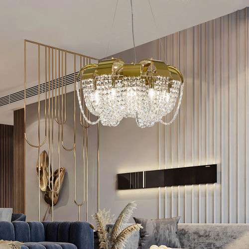 Подвесная лампа - BELISAMA - K-LIGHTING - из нержавеющей стали / из кристалла / современная