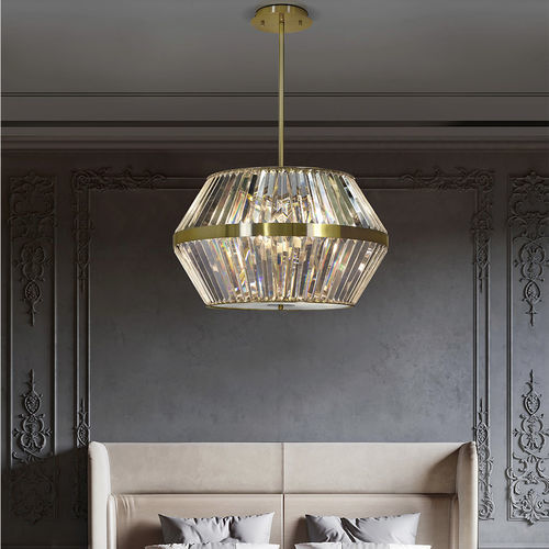 Подвесная лампа - HEXAGON - K-LIGHTING - из нержавеющей стали / из кристалла / современная