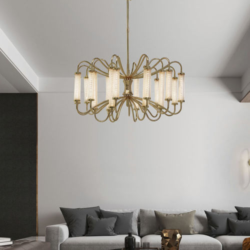 Современный потолочный светильник - ANDY - K-LIGHTING - из стекла / из металла / LED