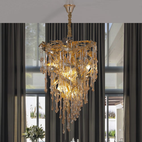 Подвесная лампа - SCULPTURE - K-LIGHTING - из алюминия / из стекла / ар-деко