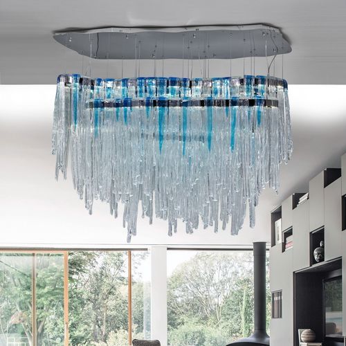 Современная люстра - LINE ICE - K-LIGHTING - из стекла / из металла / для профессионального использования
