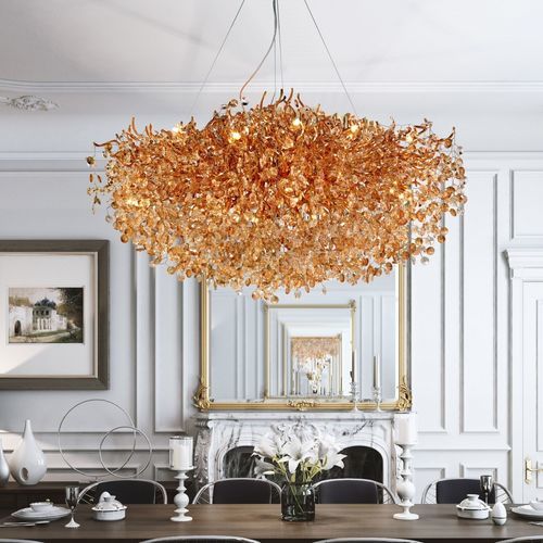 Современная люстра - LINE VITORIA - K-LIGHTING - из кристалла / из алюминия / для профессионального использования