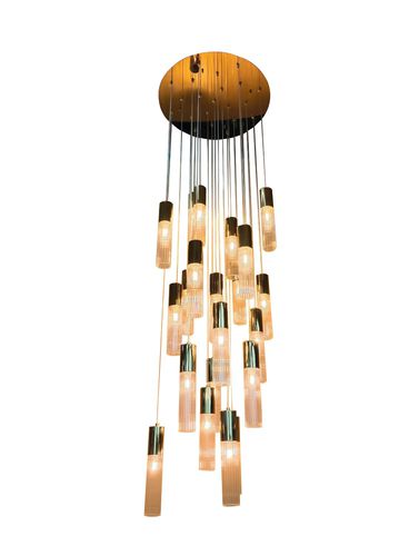 Современная люстра - LINE MEDIUM - K-LIGHTING - из стекла / из металла / каскадная