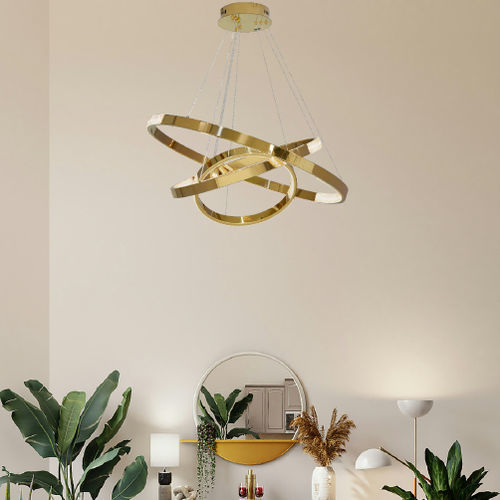 Подвесная лампа - LINE FERREIRA - K-LIGHTING - из полированной нержавеющей стали / из акрила / современная