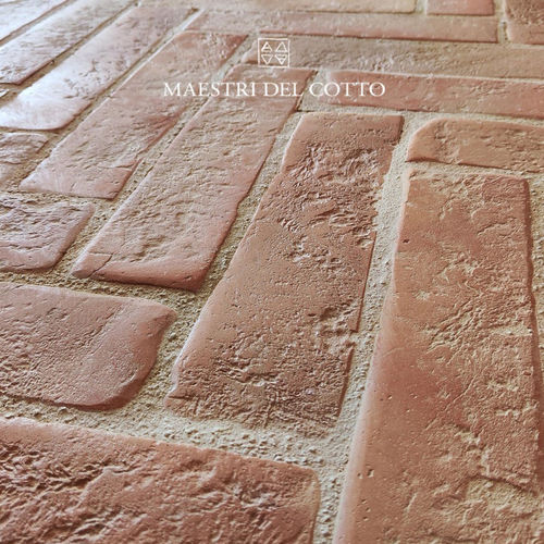 Плитка из терракоты - COTTO ANTICO BUTTERO ROSATO TOSCANO - MAESTRI DEL COTTO - под старину / для интерьера / для ванной комнаты