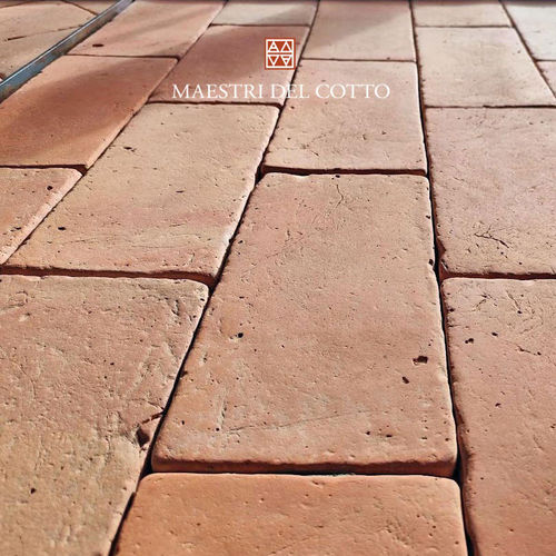 Напольная плитка из терракоты - COTTO ROSATO TOSCANO VISSUTO - MAESTRI DEL COTTO - для наружного применения / для пространства у бассейна / для террасы