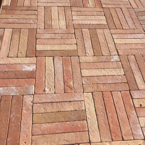 Плитка из терракоты - COTTO ANTICO BUTTERO MULTICOLOR - MAESTRI DEL COTTO - естественная отделка / для наружного применения / для сада