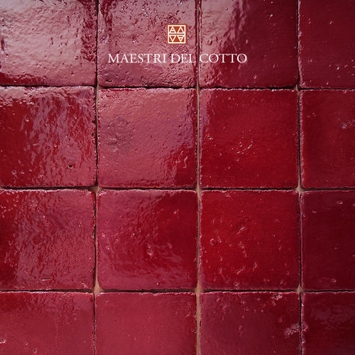 Плитка из терракоты - COTTO SMALTATO VINACCIA - MAESTRI DEL COTTO - эмалевая / для внутреннего применения / для ванной комнаты