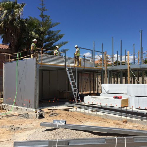 Металлический каркас для домов - FRAMING 2.0 - Cuatelart, s.l. - из гальванизированной стали / сборный