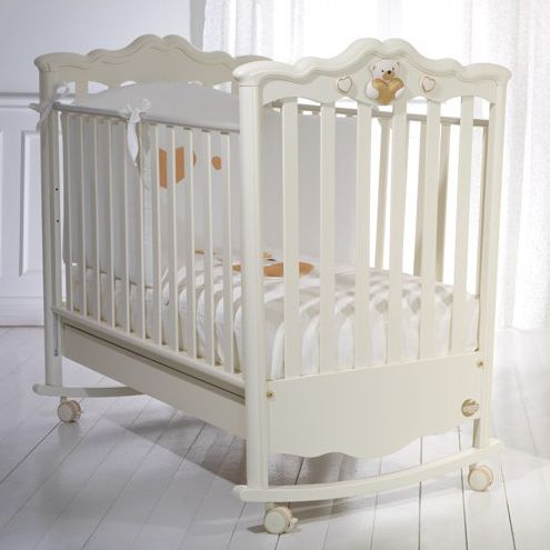 Односпальная кровать - ROMANTICO - Baby Expert - современная / для детей / на колесиках