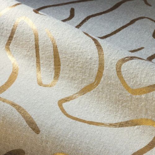 Покрытие для стен для внутреннего пространства - GOLD WALL  - MISSIA - из льна / из вискозы / из полиамида