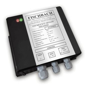 Регулятор скорости для вентиляции - EC - Fischbach Luft- und Ventilatorentechnik GmbH