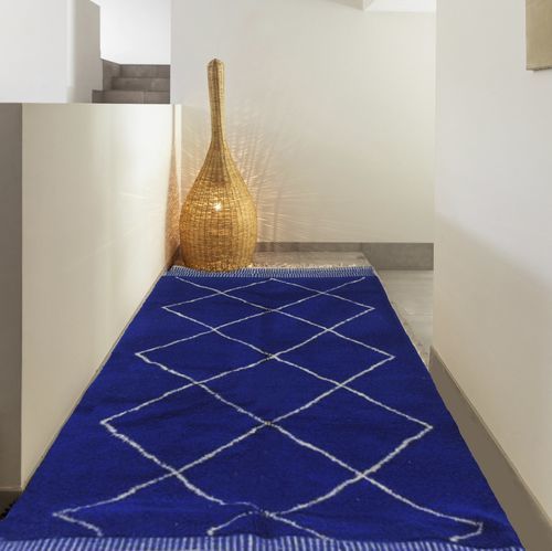 Современный ковер - Essaouira - AFK Living - в клетку / из шерсти / прямоугольный
