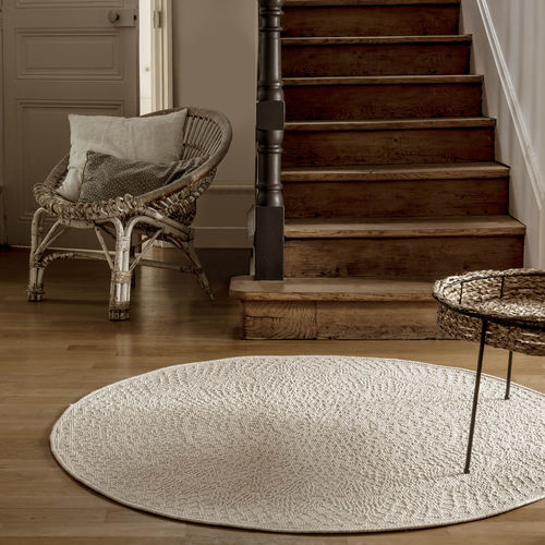 Современный ковер - CROCHET - AFK Living - с рисунком / из полипропилена / круглый