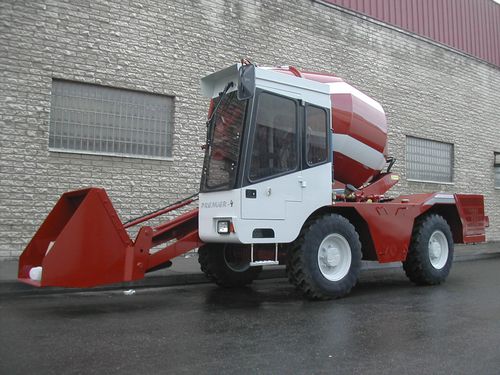 Автобетономешалка для строительства - PREMIER - 4 - Partindus - дизельная / для загрузки / Tier 3