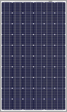 Монокристаллическая фотоэлектрическая панель - SI-ESF-M-M156-60 - Solar Innova Green Technology