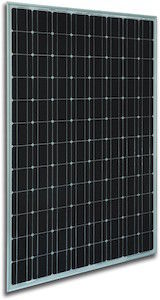 Монокристаллическая фотоэлектрическая панель - SI-ESF-M-M125-96 - Solar Innova Green Technology - цветная
