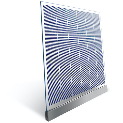 Фотоэлектрическая панель для балкона - SI-ESF-M-BIPV-BL-P140-750 - Solar Innova Green Technology - монокристаллическая / с двойным стеклом / технология BIPV