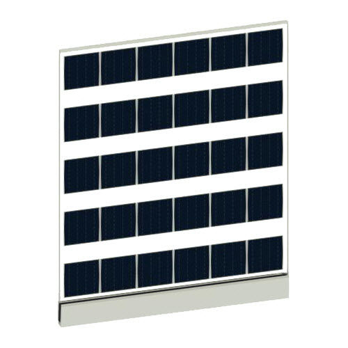 Фотоэлектрическая панель для балкона - SI-ESF-M-BIPV-BL-P156-30 - Solar Innova Green Technology - монокристаллическая / с двойным стеклом / технология BIPV
