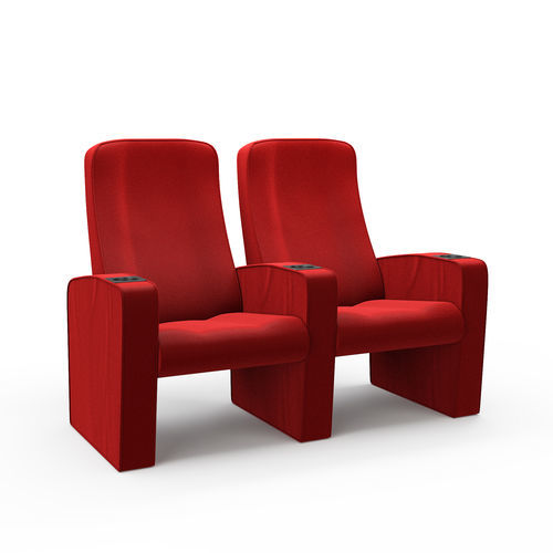 Кресло для кинотеатра из ткани - ST OMAR - FERCO SEATING SYSTEMS M SDN BHD - из кожи / для театра / оранжевое