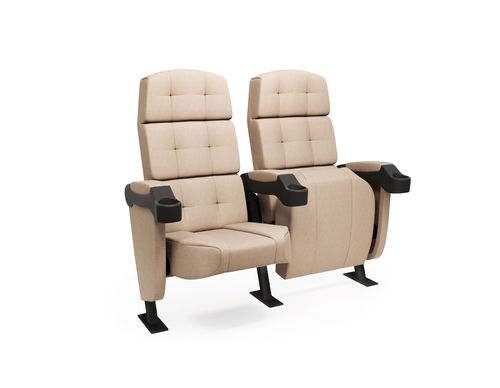 Кресло для кинотеатра из кожи - PARAGON 788 - FERCO SEATING SYSTEMS M SDN BHD - из ткани / для профессионального использования / бежевое